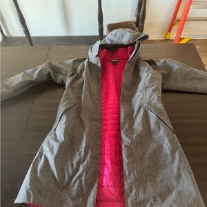 Patagonia 3-in-1 Vosque double walled Jacket/Parka women’s size M